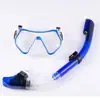 Óculos de Mergulho Transfronteiriços para Adultos, Máscara de Snorkel Anti-Embaçante de Alta Definição, Conjunto de Snorkel Totalmente Seco, Máscara de Snorkel da Amazon