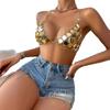 Ins2026 Verano Europeo y Americano Estilo Nuevo Venta Directa Aliexpress Nuevo Sexy Espalda Descubierta Chaleco de Corazón Acrílico 20667