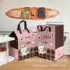 Bolsa Térmica para Pastel de 4, 6, 8, 10 Pulgadas, Bolsa Refrigerada para Llevar, Caja para Pastel al por Mayor, Bolsa de Empaque Portátil de Papel de Aluminio