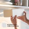 Caja de pañuelos sin perforaciones, creativa, para cocina, sala de estar, para colgar en la pared, soporte para papel higiénico, caja de papel