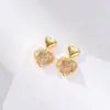 Pendientes Serie Amor Personalizados Pendientes de Amor para el Día de la Madre Joyería Joyería Personalizada Fábrica de Joyería al por Mayor