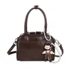 Bolsa de Ombro Transversal para Viagem Transfronteiriça, Estilo Coreano de Nicho, Bolsa de Ombro Exquisite de Novo Estilo, Bolsa Transversal de Grande Capacidade, Bolsa Quadrada Pequena para Mulheres