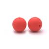 Cuentas Redondas de Silicona Transfronterizas 15 mm Redondas Grado Alimenticio Cuentas de Silicona para Bebé Accesorios para Cadena de Chupete Infantil Ahora