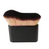 Cepillo Multifuncional para Loción Corporal Transfronterizo, Cepillo para Bronceado, Cepillo para Base de Maquillaje Líquido, Cepillo Plano Suave de Bambú, Cepillo Ondulado, Herramientas de Belleza