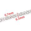 Aço inoxidável Corrente de pétalas tridimensional nova joia corrente de aço de titânio colar diy pulseira requintada acessórios de moda personalizados