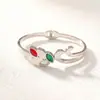 Oferta Especial Suministro Directo Nuevo Estilo Moda Europea y Americana Transfronteriza Pulsera de Acero de Titanio para Mujer Joyería de Alta Calidad que No Pierde el Color Adornos de Nácar Blanco