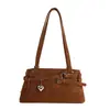 Bolsa de Axila de Nicho para Uso Diário para Mulheres, Nova Coleção Outono/Inverno 2026 Grande Capacidade Versátil para o Trabalho Bolsa de Ombro e de Mão Bolsa Baguete