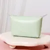 Bolsa de Maquiagem Dumpling Coração Batimento Cardíaco Bolsa de Armazenamento de Viagem Bolsa de Maquiagem Portátil Bolsa Clutch para Batom Bolsa de Higiene Pessoal Celebridade da Internet