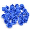 Flor artificial 7CM cabeza de flor rosa flor de espuma PE decoración de boda DIY guirnalda decoración de pastel producción de bola de flores
