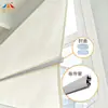 Persianas enrollables Aikeli con tubos de aluminio avanzados y tapas de plástico a juego, protección solar estable contra el sol y la lluvia