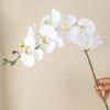 High-end simulação sentir único ramo 9 japonês Phalaenopsis ornamentos de casa arranjo de flores casamento cenário simulação flores atacado