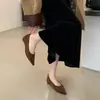 Sapatos Rasos Pontudos Estilo Retro Francês Hong Kong com Toque de Luxo para Mulheres, Outono e Inverno 2026 Novo Estampa de Leopardo