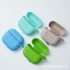 Adequado para Fone de Ouvido Bluetooth Oficial de Nova Geração AirPods 3 da Apple Capa Protetora Espessa de Silicone Macio Fosca