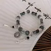 En stock Pulsera de Abalorios Mariposa China de Aguas Profundas para Mujer Pulsera de Alto Valor de Color Joyería Elegante para Novia Impresión