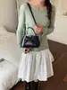Bolso Dulce con Lazo Estilo Coreano para Mujer 2026 Nueva Moda Trendy Lunares Elegante Bolso de Hombro Cruzado