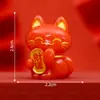 Micro-Paisaje Creativo Lindo Buena Suerte Gato de la Suerte Muñeco Accesorios de Decoración DIY Adornos Pequeños para Coche Escritorio