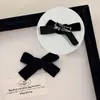 Horquilla de princesa de la fortuna con lazo de terciopelo para otoño e invierno, horquilla de princesa, flequillo, pinza lateral, accesorios para el cabello, horquilla, pinza para el cabello, pinza para el cabello