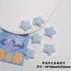 Waffle pequeño corazón de amor DIY cadena de joyería con cuentas cuerda para teléfono móvil aretes hechos a mano collar pulsera cuentas de joyería