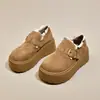 Zapatos cerrados estilo Birkenstock con plataforma, que aumentan la altura, para mujer, nuevos mocasines Otoño/Verano 2026, adecuados para mujeres bajitas, zapatos casuales, zapatos estilo Birkenstock, zapatos de vestir