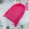 Bolsas de tecido não tecido para sapatos no atacado, bolsas de armazenamento, sacos para sapatos, bolsas com cordão para pequenos itens de viagem, sacos de embalagem de tecido não tecido