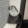 Bolso retro, nuevo bolso cruzado elegante y a la moda 2026, patrón tejido moderno estilo coreano, bolso simple de axila