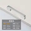 Manija de Puerta de Gabinete Moderna Minimalista Dorada Manija de Puerta de Armario Puerta de Gabinete Cajón Negro Manija de Puerta de Gabinete de Cocina de Gama Alta