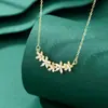 S999 Prata de Pé Design Sensação Flor Colar Nicho Versátil Alta Qualidade Estilo ins Doce Fresco Prata Esterlina Corrente da Clavícula