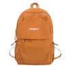 Mochila Casual Ligera Bolsa de Viaje Portátil para Exteriores Bolsa para Deportes Senderismo Montañismo Color Sólido Simple Casual Mochila Escolar