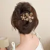 Novo Acessório de Cabelo Presilha Banana com Laço 2026, Estilo Universitário Presilha Mágica para Rabo de Cavalo Alto para Mulheres, Presilha de Garra Exquisita e Sofisticada