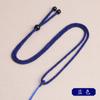 Cordão de linha de abacaxi feito à mão, pingente de jade com contas pretas simples, corda ajustável para homens e mulheres, atacado direto