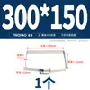 Acero Inoxidable 304 Abrazadera Rectangular Cable de Puente Ingeniería Fotovoltaica Canaleta para Cables Abrazadera de Tubo Abrazadera para Manguera Tubo Cuadrado Hebilla Fija
