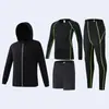 Traje de Fitness para Adultos Personalizado para Otoño e Invierno, Ropa Deportiva Cálida y de Secado Rápido para Correr, Ropa Base para Baloncesto y Fútbol, Ropa de Yoga para Niños