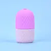 Nuevo Pad de Hielo de Silicona para Cuidado Facial Productos de Belleza y Maquillaje Masajeador Facial y de Ojos Rodillo de Hielo de Silicona Pad de Hielo de Silicona para Cuidado Facial