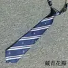 Corbata JK Corbata No Corbata Uniforme de Mujer Harajuku Estudiante Japonés Rayas Perezosas Estilo Universidad Británica Camisa Corbata de Uniforme Escolar