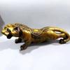 Figura de Tigre de Bronce para la Riqueza, Tigre del Dinero, Tigre en la Montaña, Decoración de Escritorio, Mascota del Año del Tigre, Tigre de Cobre