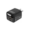 Nuevo Cargador de Teléfono Móvil de Color Macarrón con Cable Retráctil, Protocolo Completo, Carga Rápida de 65W, Puerto Múltiple 1Pd+Usb, Cargador de Viaje