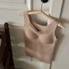 625# Otoño/Invierno con Almohadilla en el Pecho, Copa Integrada, Chaleco Térmico, Ropa Interior Femenina, Corte Delgado, Base Calefactora Interna, Top