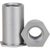 Perno de Acero Inoxidable 416 con Agujero Pasante Endurecido Pilar de Chapa Metálica Columna de Remachado a Presión Hexagonal So4-M2M3M4M5M6M8