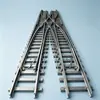 Interruptor de cruce en forma de diamante para minería, hecho de acero de alto manganeso, fundido en una sola pieza, resistente al desgaste e impactante, utilizado para cruces de ferrocarril subterráneos en minas