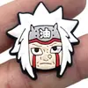 Naruto Caricatura Linda Diapositivas Calzado Charms PVC Goma Suave Accesorios para Zapatos Hebilla Decorativa Accesorios Venta al por Mayor