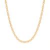 Europa y Estados Unidos frío ins estilo moda marea genial collar de clavícula personalidad todo-fósforo pulsera acero titanio chapado oro 18K juego de joyería