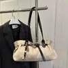 Bolso Tote de Gamuza de Gran Capacidad Casual Transfronterizo 2025 Coreano Súper Moderno para Viajar al Trabajo Bolso de Hombro