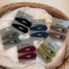 Pinza para Flequillo de Felpa con Forma de Gota de Agua para Otoño e Invierno, Pinza Lateral Versátil, Pasador de Lujo Ligero, Accesorio para el Cabello con Acabado de Alta Gama
