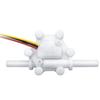 Sashenger Calentador de Agua Electromagnético Medidor de Flujo de Agua Hall Sensor de Flujo de Agua para Cafetera Pequeña de Grado Alimenticio