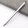 Fabricantes em estoque caneta esferográfica de metal multicolorida multifuncional tela sensível ao toque capacitiva brindes publicitários em caneta de óleo logotipo imprimível