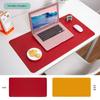 Mouse Pad de Couro de Fábrica Extra Grande Dupla Face Bicolor Protetor de Mesa Almofada para Prática de Escrita Almofada para Mesa de Escritório