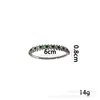 Pulseras Transfronterizas Incrustadas de Diamantes, Accesorios de Moda Frescos y Populares, Pulseras de Joyería de Comercio Exterior, Joyería de Mano Simple de Alta Gama Europea y Americana para Mujeres