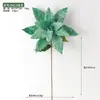 Nova Flor de Natal Transfronteiriça 40cm Árvore de Natal Extra Grande Decoração Flor Artificial de Alta Qualidade Tingida Personalizada Arranjo