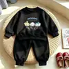 Conjunto de Bebé para Niños de Alta Calidad Suave y Amigable con la Piel Conjunto de Dos Piezas para Niños Fuente Real de Mercancía Conjunto de Ropa para Niños En Stock