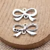 23X13Mm 1.35g Plata Antigua Joyería Accesorios DIY Al por Mayor Conector de Lazo